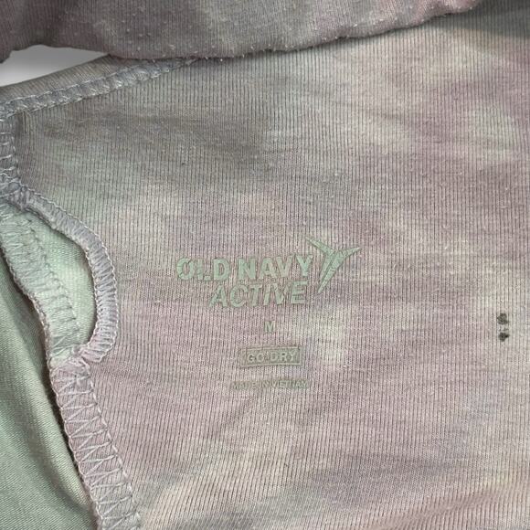 Old Navy Active Go-Dry Lavender Tie-Dye Sports Bra - Size M - Picture 3 of 3